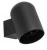 KEILA Exterior Oval Surface Mounted Wall Light Matte Black IP65